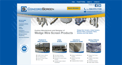 Desktop Screenshot of concordscreen.com